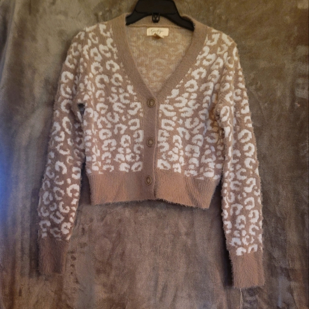 NWT. Animal print sweater by Jessica Simpson